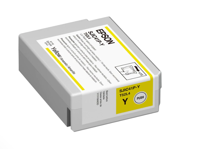 Epson 50 mL Ink Cartridge - SJIC41P(Y)